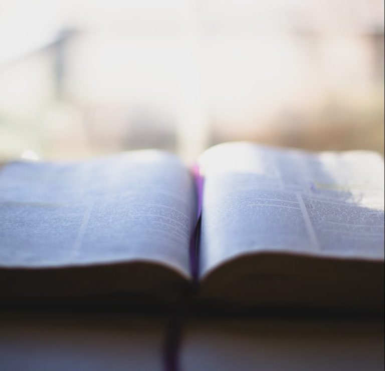 opened book