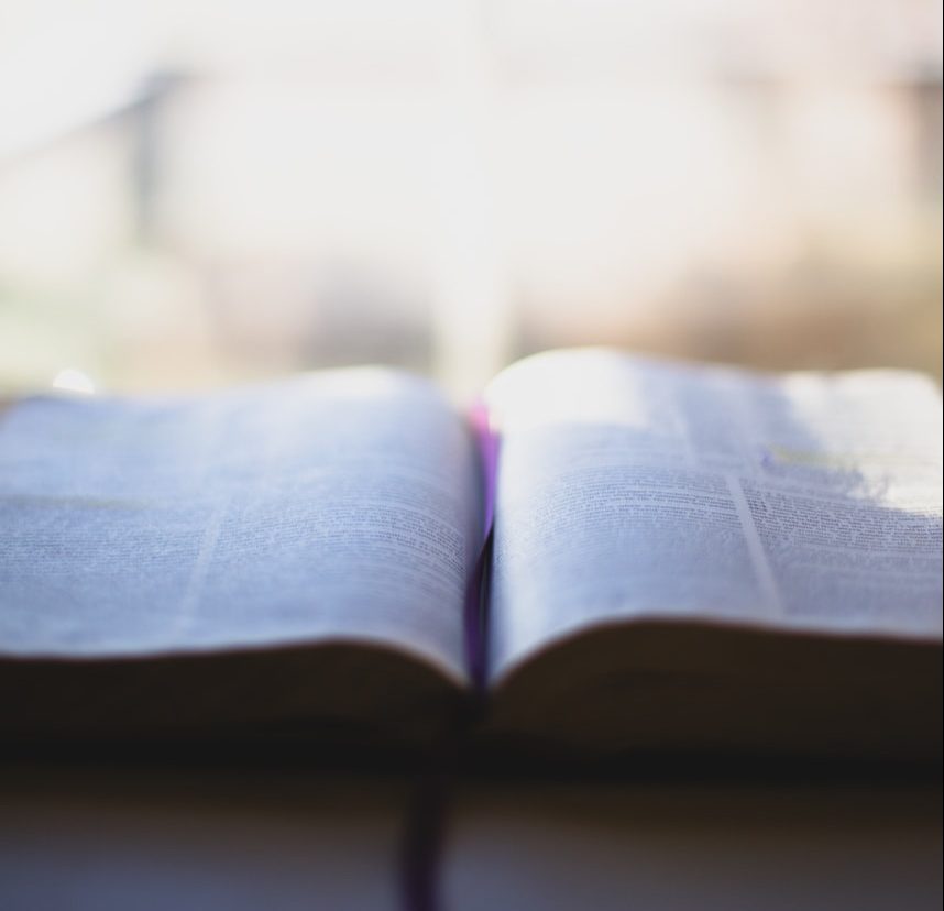 opened book