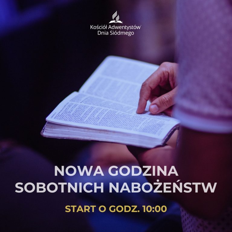 Zmiana godziny nabożeństwa – 10:00! 