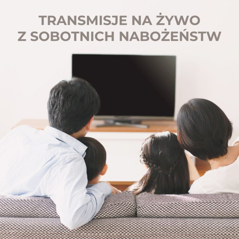 Zmiana godziny transmisji online – 10:30! 
